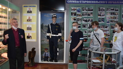 Старооскольские школьники посетили музей УМВД