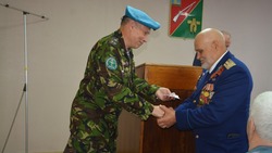 Старооскольские воины-афганцы получили медали «35 лет вывода войск из Афганистана»
