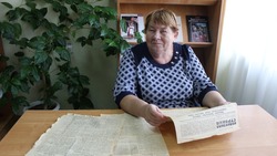 Старооскольский библиотекарь сохранила архив редкой советской газеты