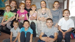 Как многодетная семья из Донецка обустроила быт в Городище Старооскольского округа