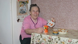 Ветеран труда из старооскольской Федосеевки отметила юбилей