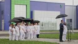 Вячеслав Гладков принял участие в торжественном открытии инфекционного центра в Терновке 