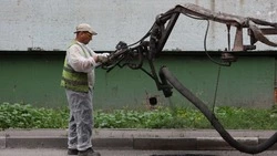 Новый этап работ в рамках ямочного ремонта стартовал в Старом Осколе