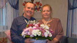 Екатерина и Александр Юдины из села Роговатого отметили 50-летие совместной жизни