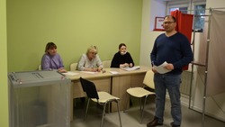 Пациенты старооскольской горбольницы №1 проголосовали на выборах президента Российской Федерации