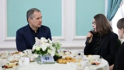 Вячеслав Гладков встретился со учащимися «БелГУ» в День российского студенчества