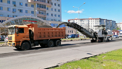 Дорожники приступили к ремонту проспекта Комсомольский Старого Оскола