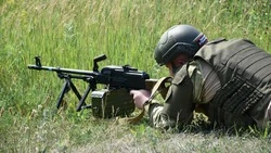 Старооскольский и губкинский батальоны территориальной самообороны провели совместные учения