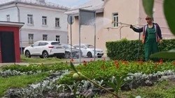 Владимир Жданов и министр строительства Оксана Козлитина проинспектировали ход ремонта в школе №21