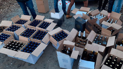 Старооскольские полицейские изъяли около трёх тонн не лицензированного алкоголя