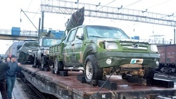 Поезд «Сирийский перелом» сделал остановку в Старом Осколе