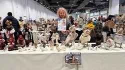 Старооскольская мастерица Наталья Никишина вновь представила народную культуру России в Китае