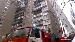 Мужчина погиб при пожаре в микрорайоне Весеннем Старого Оскола