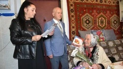 Оскольчанка Клавдия Позднякова отметила 95-летний юбилей 