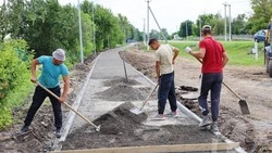 Благодаря губернаторскому проекту «Решаем вместе» в Городище началось преображение пешеходной зоны