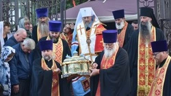 Ковчег с мощами Святого благоверного князя Александра Невского прибыл в Старый Оскол