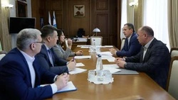 Вячеслав Гладков встретился с гендиректором АО «Квадра»