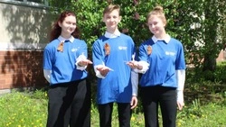 Школьники Старого Оскола стали участниками акций ко Дню Победы