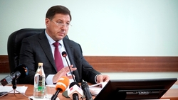 Александр Сергиенко провёл пресс-конференцию в Старом Осколе