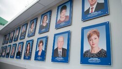 Портреты старооскольцев занесли на Аллею Трудовой Славы Белгородской области