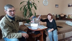 220 жителей Старооскольской Дмитриевки решили проголосовать на дому 