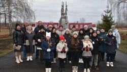 Митинг в честь освобождения старооскольского села Владимировка прошёл 19 января