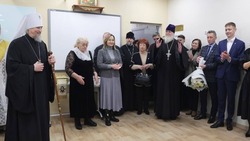 Андрей Чесноков принял участие в открытии учебного класса имени Ивана Гусарова