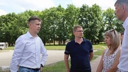 Андрей Чесноков проинспектировал ход ремонтных работ на дорогах Старого Оскола