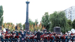 Парад духовых оркестров России прошёл в Старом Осколе 13 июля