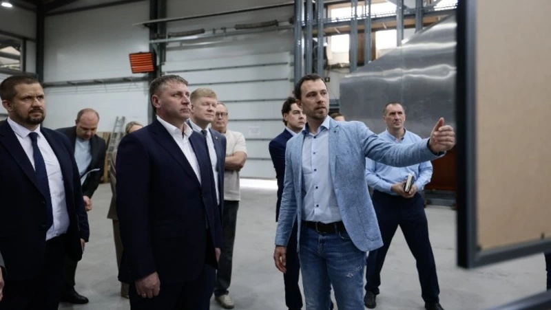 Александр Шуваев посетил промышленный парк «Северный»