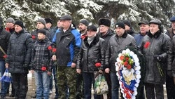 Торжественный митинг в память вывода войск из Афганистана прошёл в Старом Осколе