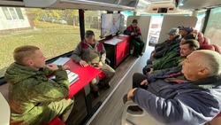 Мобильный агитационный автобус начал работу в сёлах Старооскольского городского округа