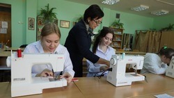 Металлоинвест подарил старооскольской школе швейную лабораторию