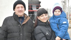 Старооскольская семья Семибратченко проголосовала на выборах президента Российской Федерации
