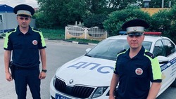 Белгородские автоинспекторы спасли ребёнку жизнь
