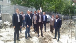 Заместитель губернатора Владимир Базаров посетил Старый Оскол с рабочей поездкой