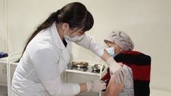 Жители села Котово Старооскольского округа привились от гриппа