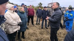 Владимир Жданов встретился с жителями старооскольского района ИЖС «Ладушки»