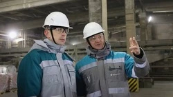 Андрей Чесноков провёл встречу с коллективом предприятия «Осколцемент»