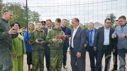 Военно-патриотический клуб «Защитник Отечества» открыли в старооскольской школе