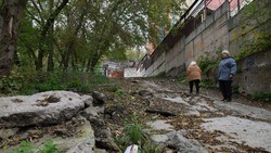 Старооскольцы назвали участок дороги по улице Володарского «полосой препятствий»