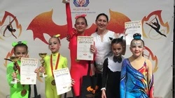 Оскольчанки победили в крупных состязаниях по воздушной гимнастике