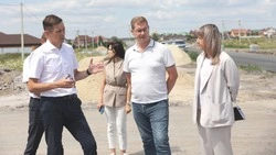 Андрей Чесноков проинспектировал ход строительных работ в старооскольских районах ИЖС