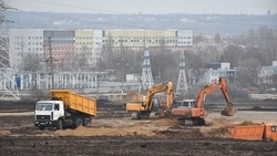 Строители приступили к возведению ковид-госпиталя в Старом Осколе