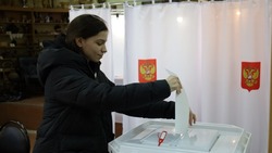 18-летняя оскольчанка подготовилась к выборам президента Российской Федерации
