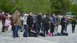 Шесть старооскольских новобранцев отправились на срочную службу 22 апреля