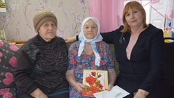 Евдокия Ивановна Сафонова из Бабанинки Старооскольского округа отметила 95-летие