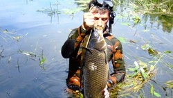 Староосколец рассказал о подводной охоте