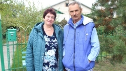 Власти Старого Оскола наградили семью из села Лапыгино за отличную усадьбу