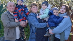 Старооскольская многодетная мать поделилась секретами семейного счастья